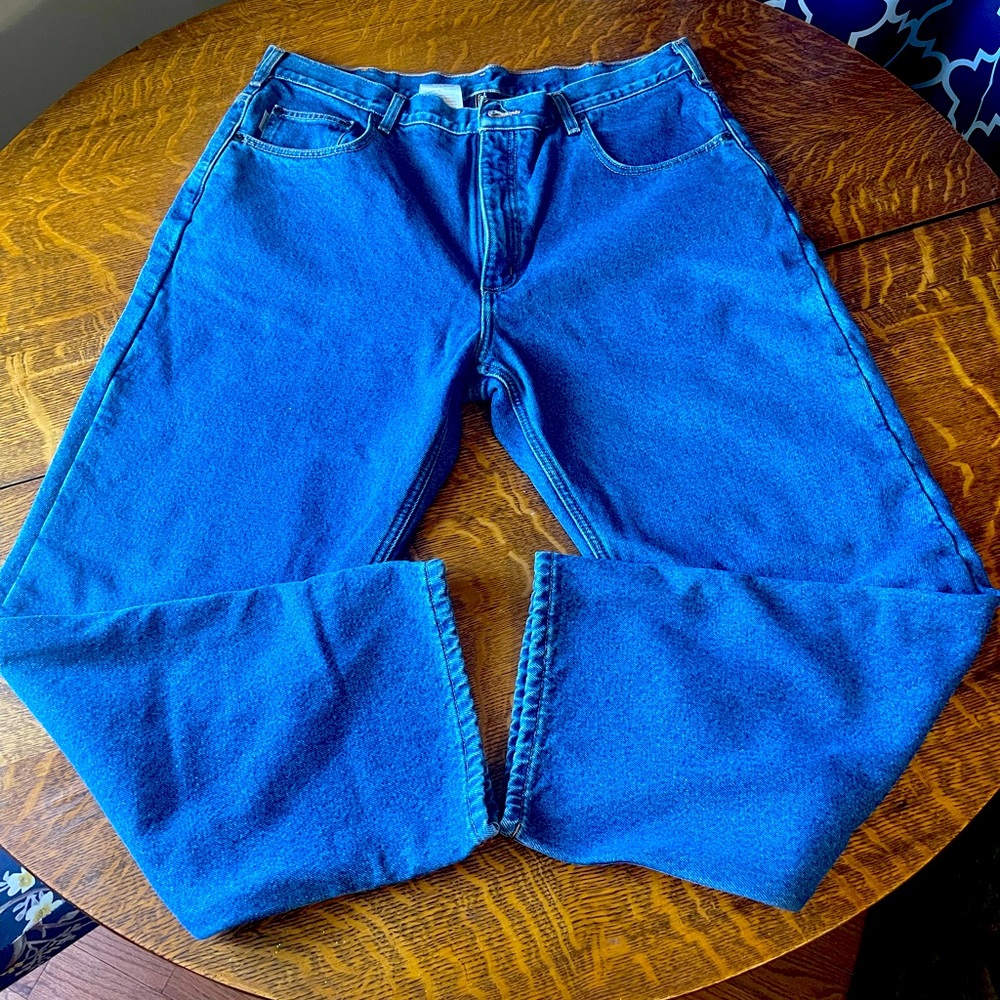 Carharrt 40x30 fleece lined jeans excellent condition